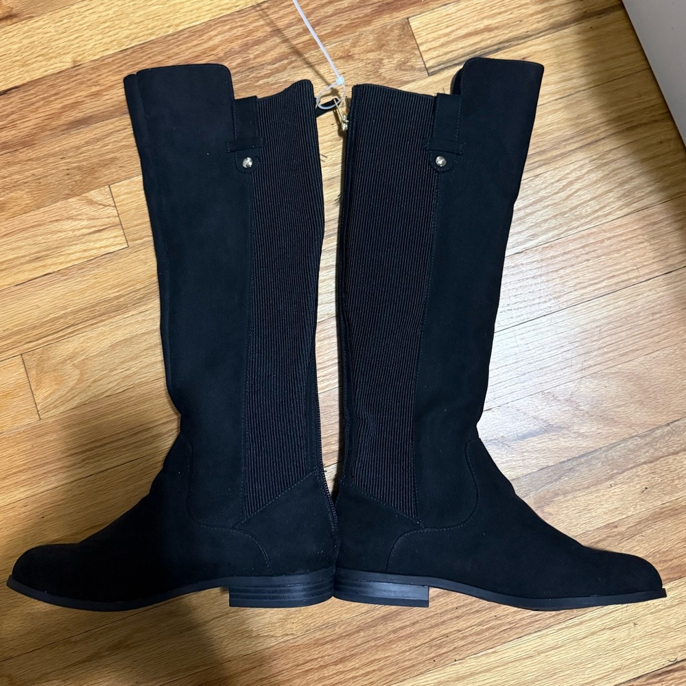 Anne Klein Black Over the Knee Boots - Picture 8 of 8